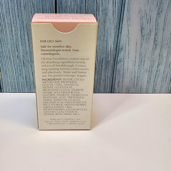 Mary Kay Day Radiance Oil-Free Foundation - Walnut Bronze #5856 - NIB -Old Stock - Picture 6 of 7